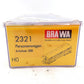 Brawa 2321 HO SBB 3rd Class Passenger Coach Car #9309 LN/Box