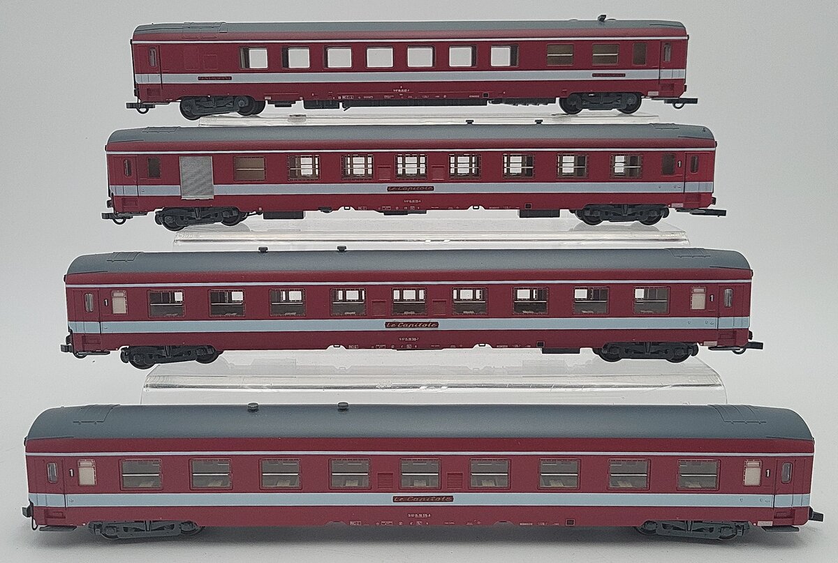Roco 44087 HO SNCF 4-Car Passenger Set EX/Box