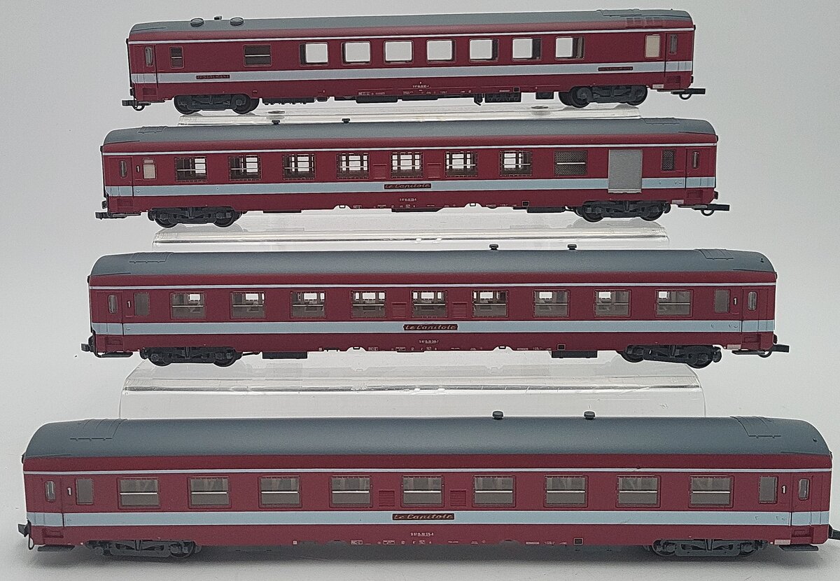 Roco 44087 HO SNCF 4-Car Passenger Set EX/Box