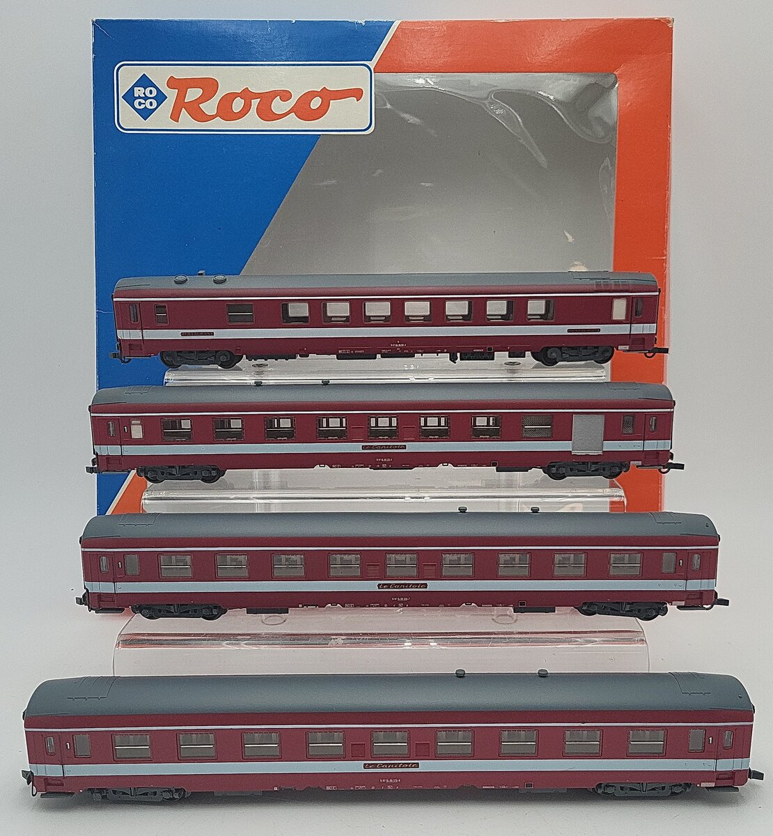 Roco 44087 HO SNCF 4-Car Passenger Set EX/Box