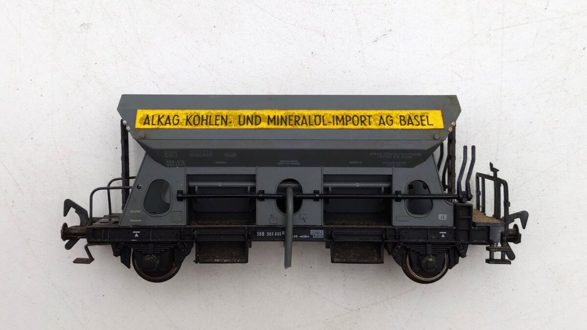 Fleischmann 5511 HO Scale SBB Coal & Mineral Hopper EX
