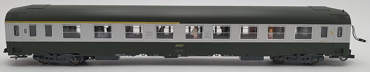 Roco 44625 HO Scale SNCF 1st/2nd Class Passenger Car EX/Box