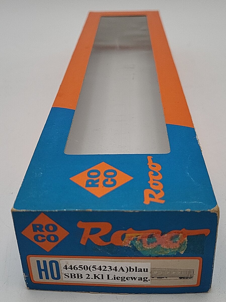 Roco 44650 HO Scale SBB Passenger Car EX/Box