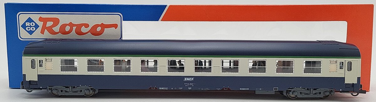 Roco 44602 HO Scale SNCF Passenger Car EX/Box