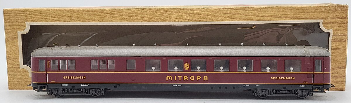 Liliput 836 02 HO Scale Mitropa DR Dining Car EX/Box