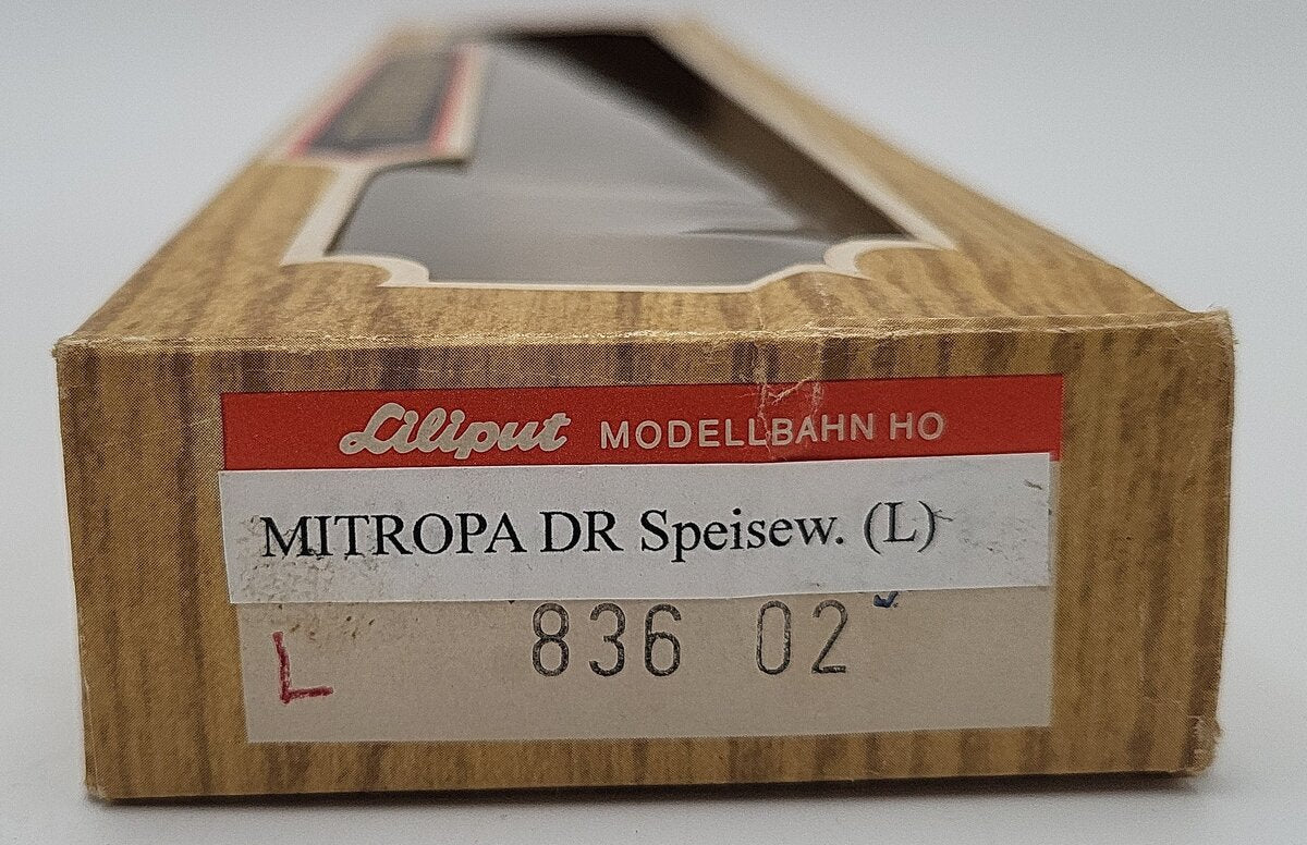 Liliput 836 02 HO Scale Mitropa DR Dining Car EX/Box