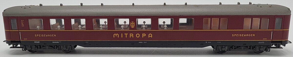 Liliput 836 02 HO Scale Mitropa DR Dining Car EX/Box