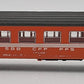 Liliput 882 54 HO Scale SBB "Bm" 2nd Class Passenger Car EX/Box