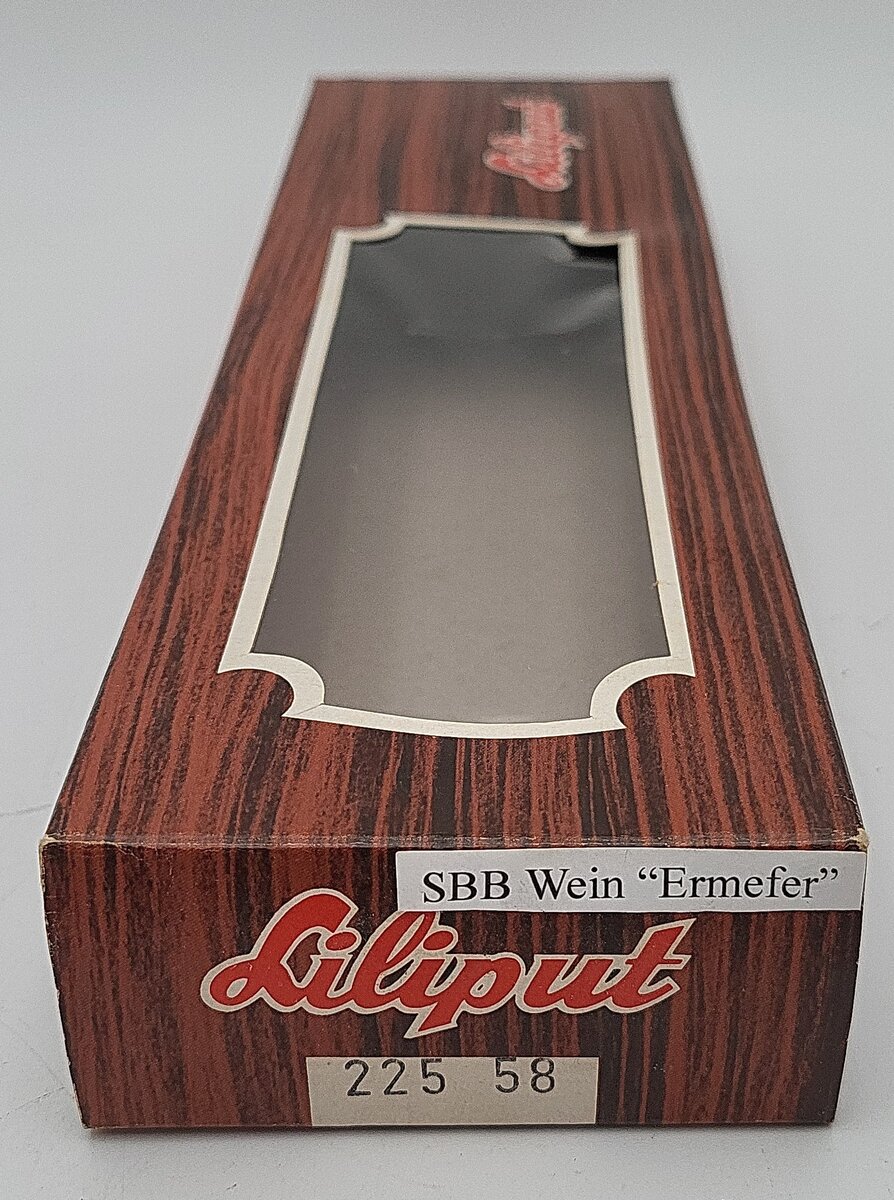 Liliput 225 58 HO Scale SBB Ermefer Tank Car EX/Box