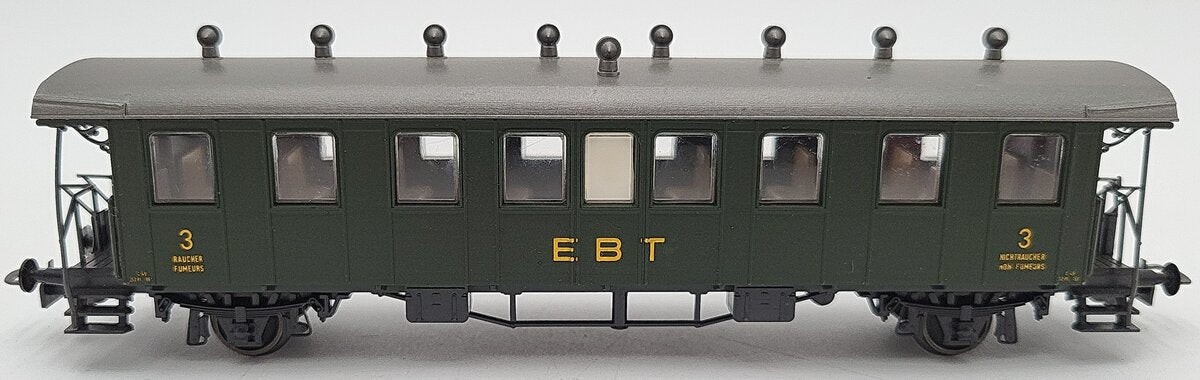Liliput HO Scale EBT 3rd Class Passenger Car EX/Box