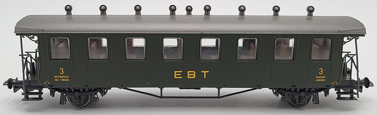 Liliput HO Scale EBT 3rd Class Passenger Car EX/Box