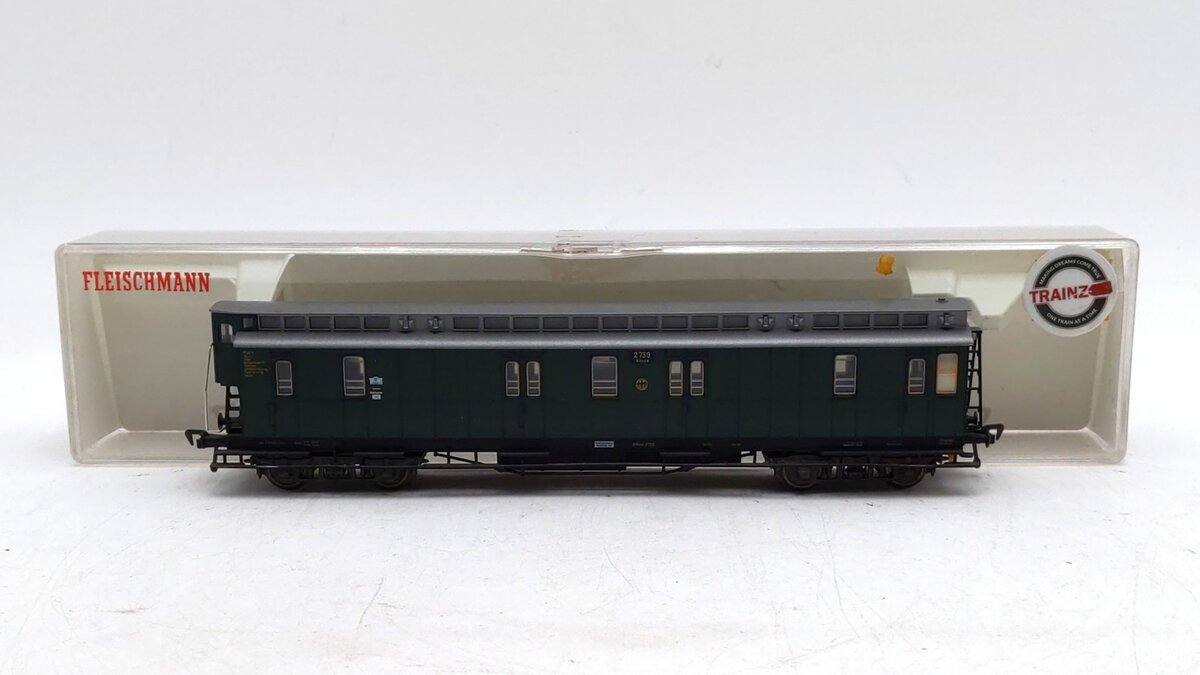 Fleischmann 5088 HO DR Passenger Car #2739 EX/Box