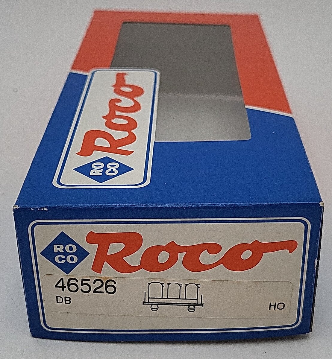 Roco 46526 HO Scale DB Knor Flatcar w/ Load EX/Box
