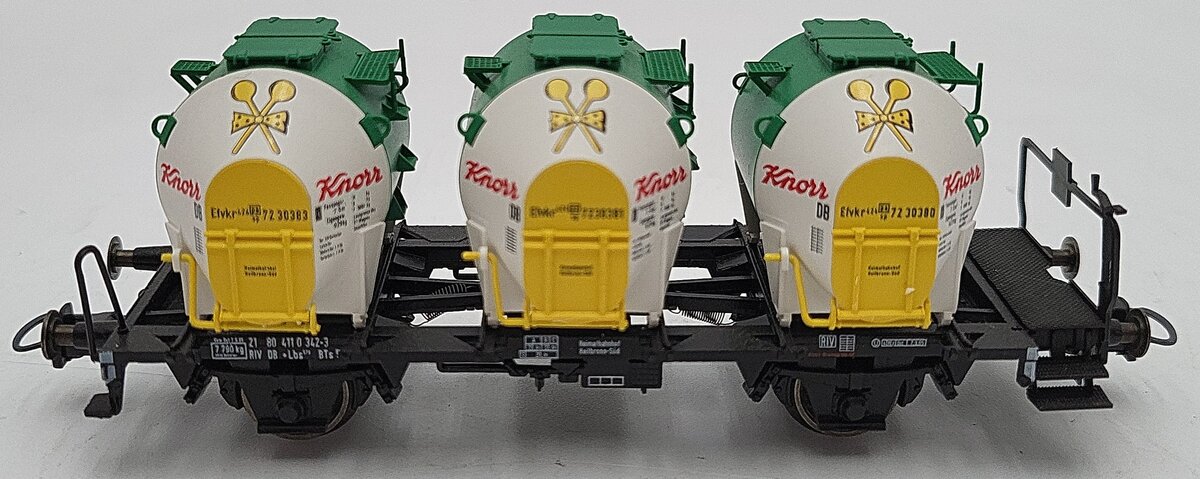 Roco 46526 HO Scale DB Knor Flatcar w/ Load EX/Box