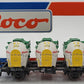 Roco 46526 HO Scale DB Knor Flatcar w/ Load EX/Box