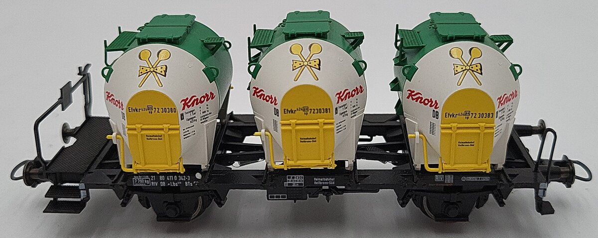 Roco 46526 HO Scale DB Knor Flatcar w/ Load EX/Box
