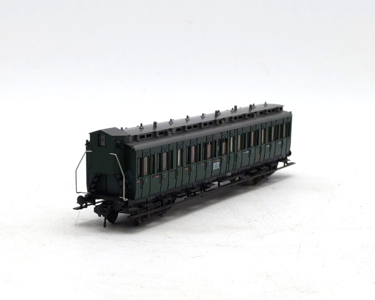 Fleischmann 5086 HO DRG 3rd Class Passenger Car #41800 EX/Box
