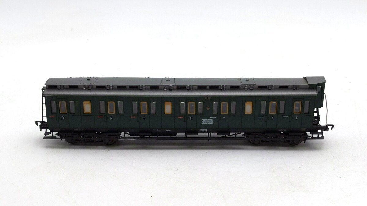 Fleischmann 5085 HO Scale Deutsche Reichsbahn DRG 2nd Class Passenger Car #20664 EX/Box