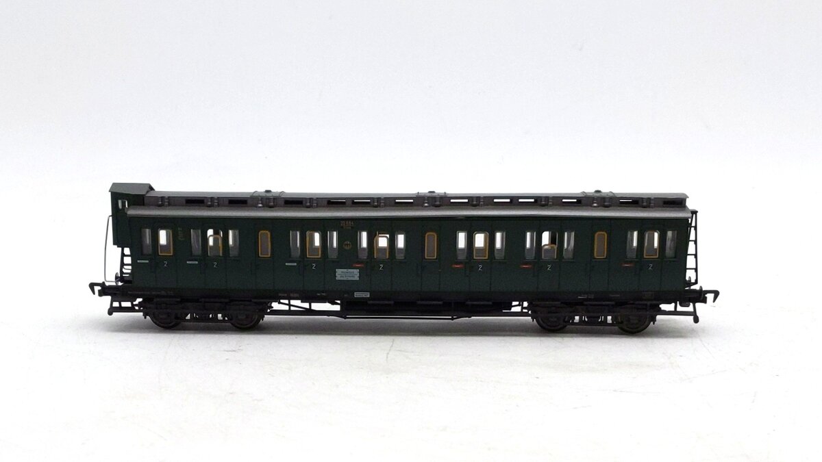 Fleischmann 5085 HO Scale Deutsche Reichsbahn DRG 2nd Class Passenger Car #20664 EX/Box