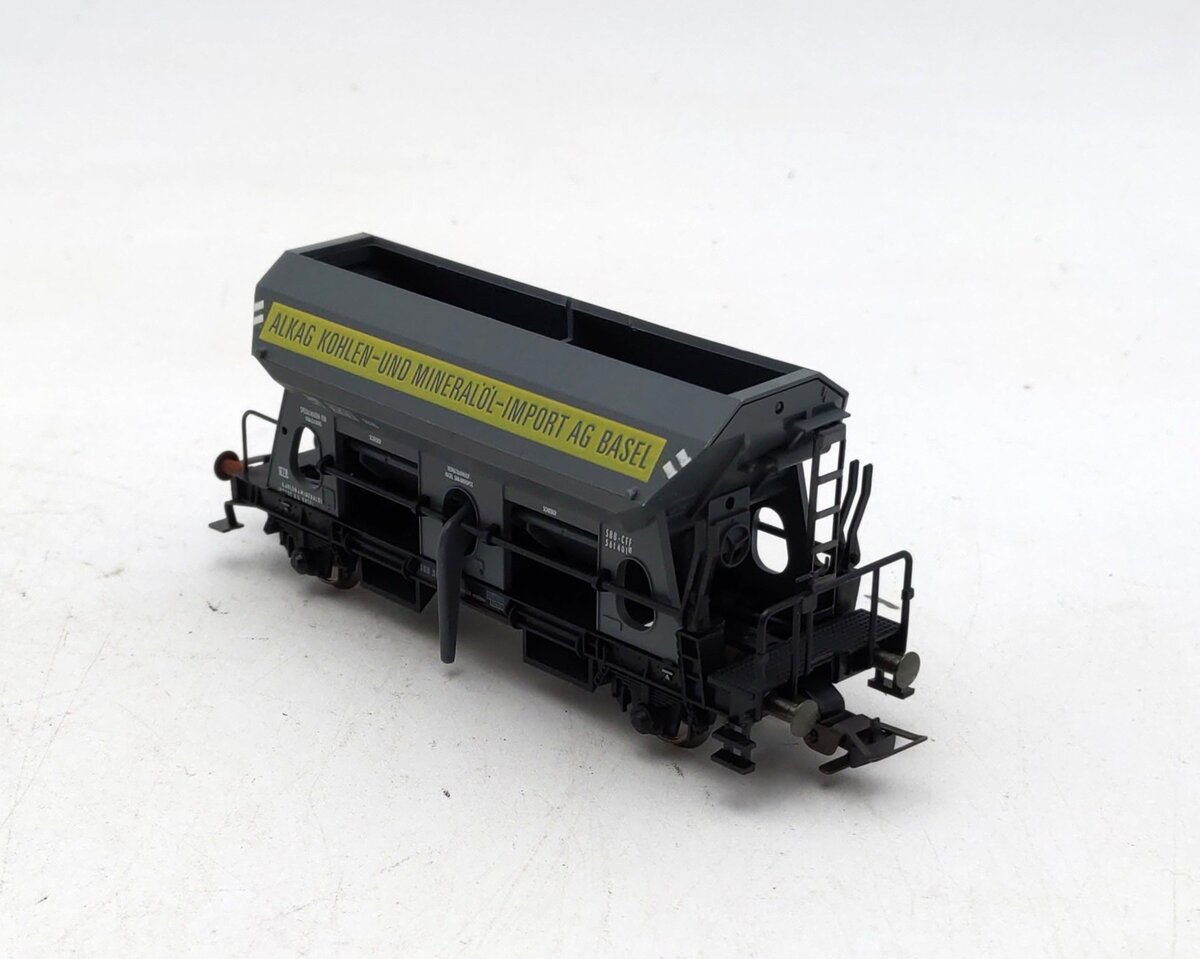 Fleischmann 5511 HO Scale SBB Coal & Mineral Hopper EX/Box