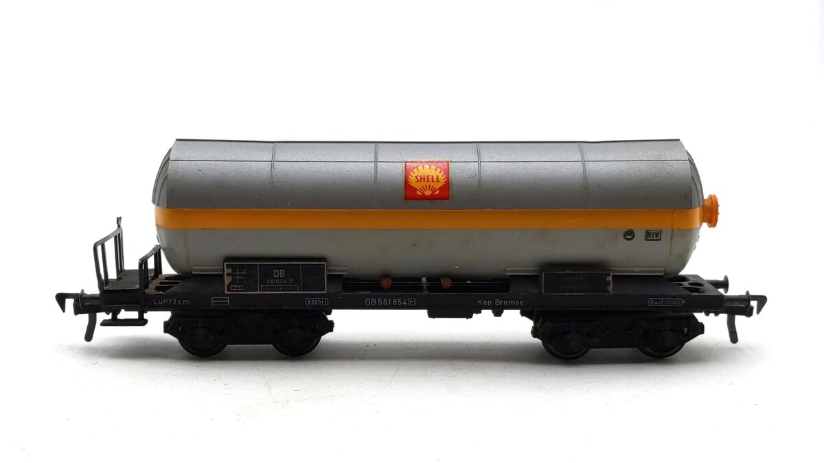 Fleischmann 5491 HO Scale Shell Oil Deutsche Bundesbahn Tank Car VG