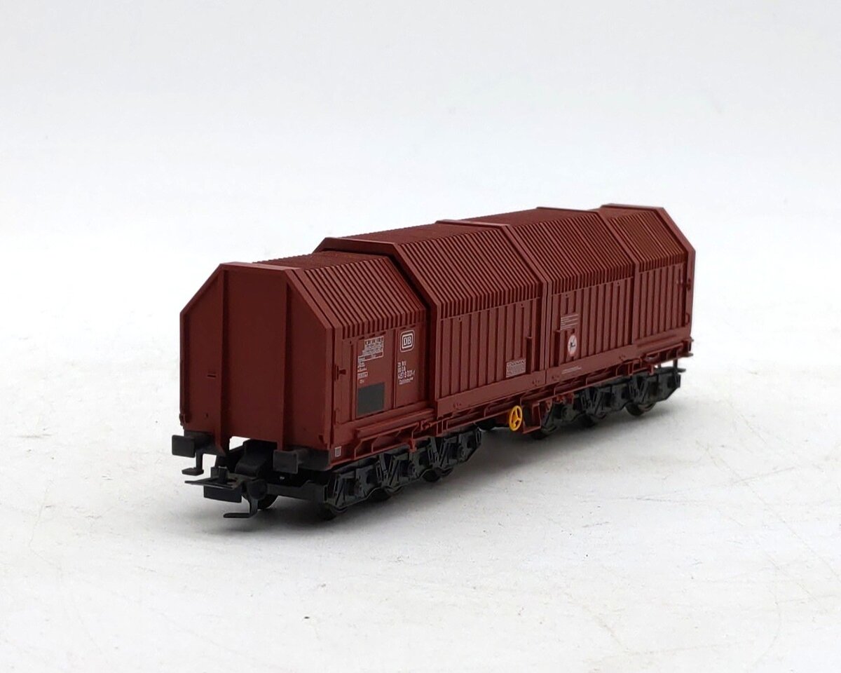 Fleischmann 5387 HO Deutsche Bundesbahn Coil Car #4876001 EX/Box