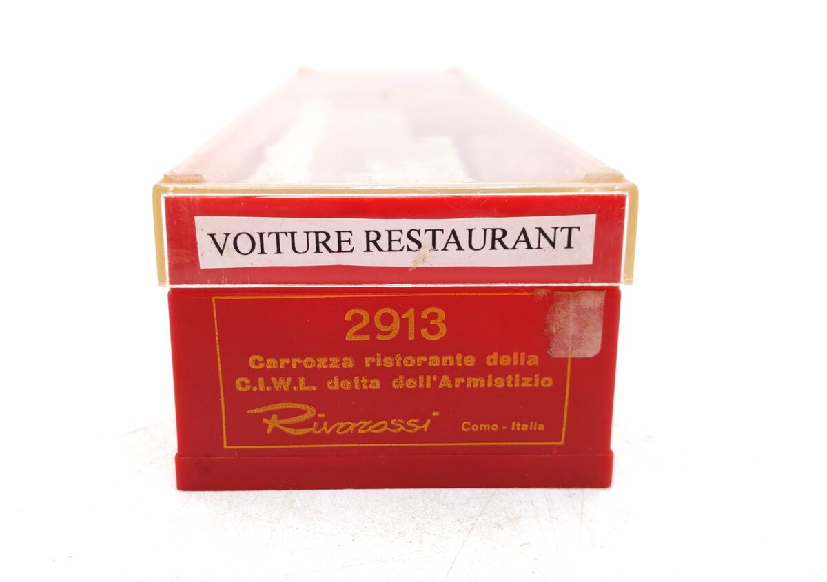 Rivarossi 2913 HO Scale Voiture Restaurant Dining Passenger Car #2419D EX/Box