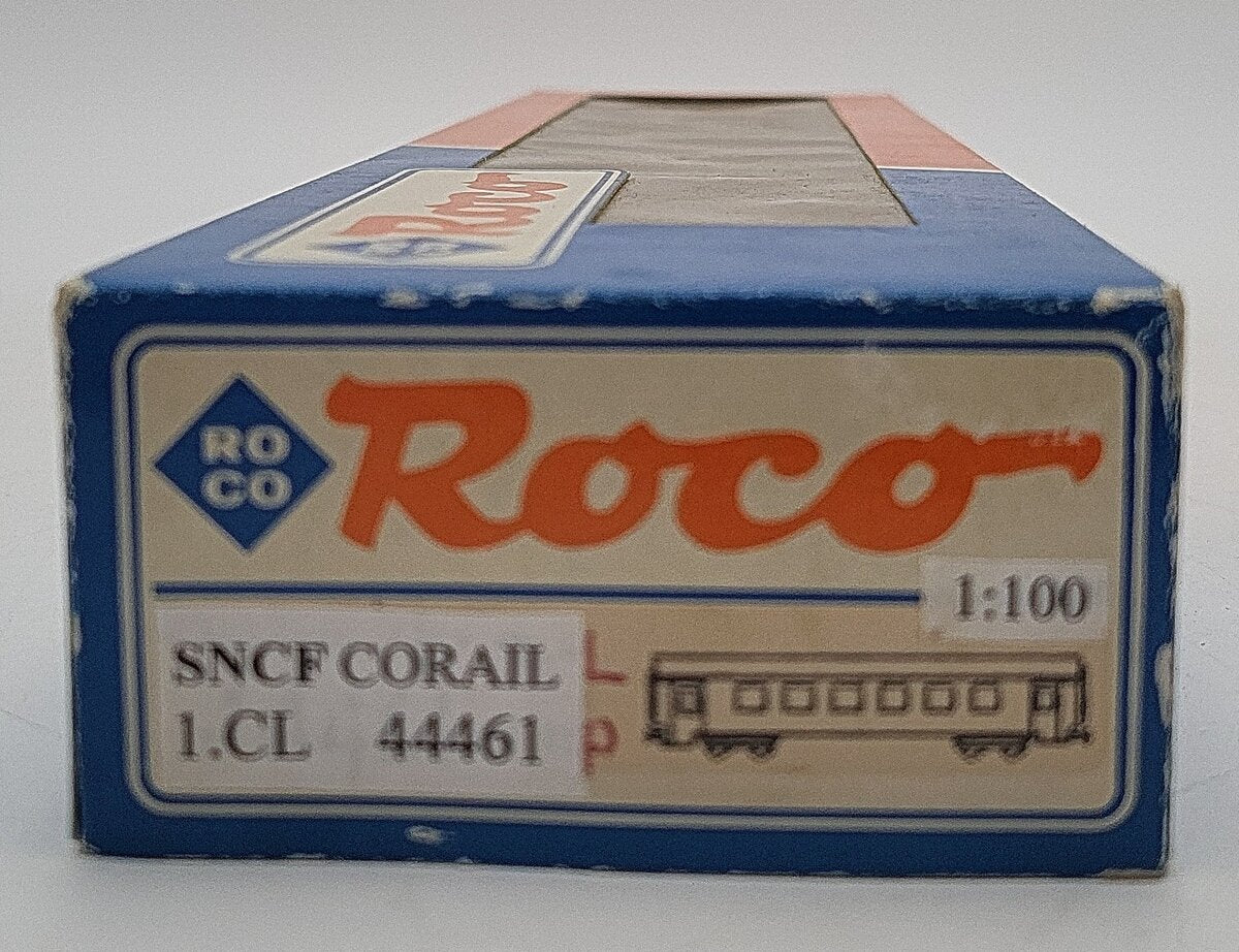Roco 44461 HO Scale SNCF Corail 1st Class Passenger Car EX/Box