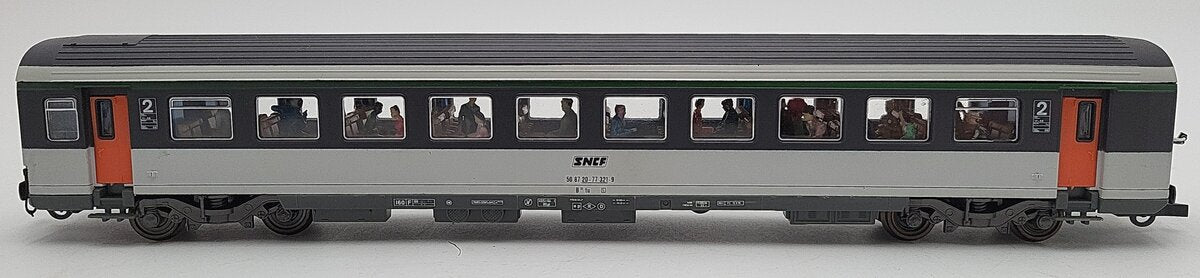 Roco 44461 HO Scale SNCF Corail 1st Class Passenger Car EX/Box