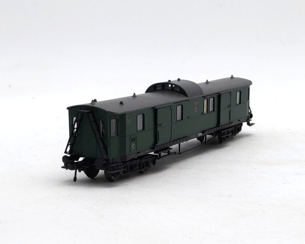 Fleischmann 5084 HO Scale Deutsche Reichsbahn DRG Baggage Car #108601 EX/Box
