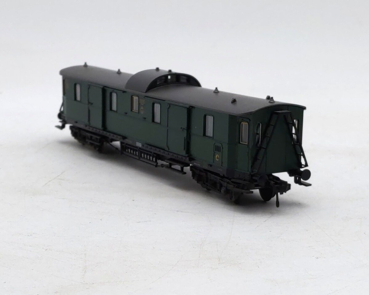 Fleischmann 5084 HO Scale Deutsche Reichsbahn DRG Baggage Car #108601 EX/Box