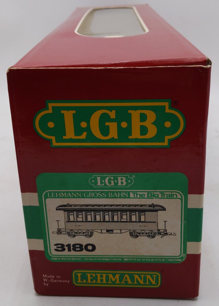 LGB 3180 G Denver South Park & Pacific Passenger Car #3180 EX/Box