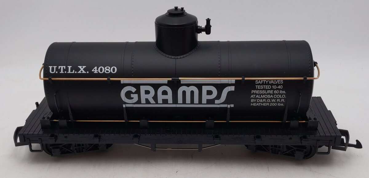 LGB 4080-Y02 G Scale UTLX Gramps Single Dome Tank Car EX/Box