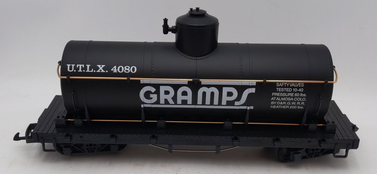 LGB 4080-Y02 G Scale UTLX Gramps Single Dome Tank Car EX/Box