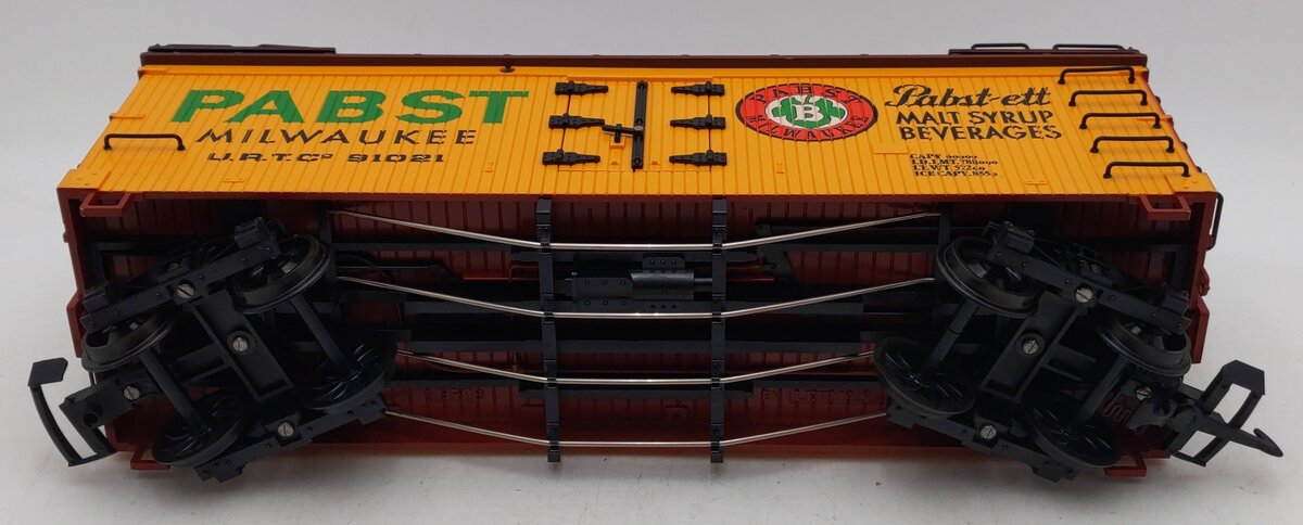 LGB 4074 G Scale Pabst Milwaukee Reefer #91021 EX/Box