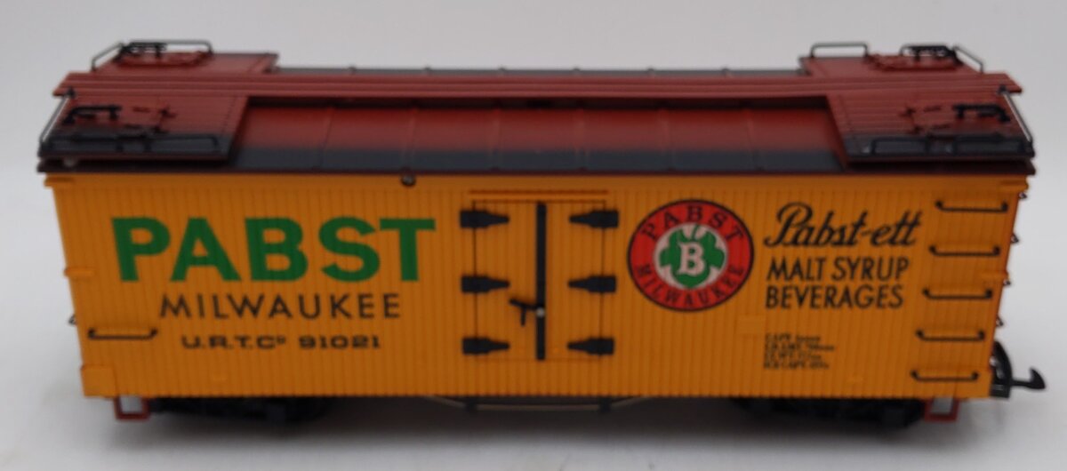 LGB 4074 G Scale Pabst Milwaukee Reefer #91021 EX/Box