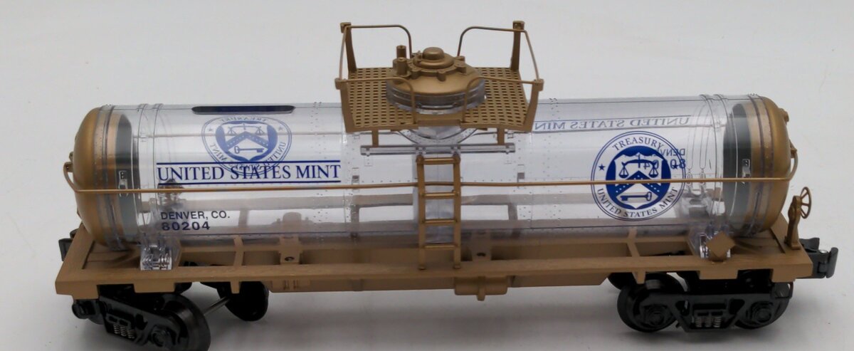 K-Line K632-8029 O US Mint Denver Tank Car Bank #80204 LN/Box