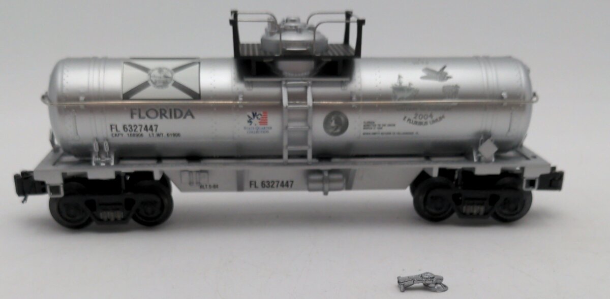K-Line K632-7447 Florida Quarter Tank Car Bank EX/Box