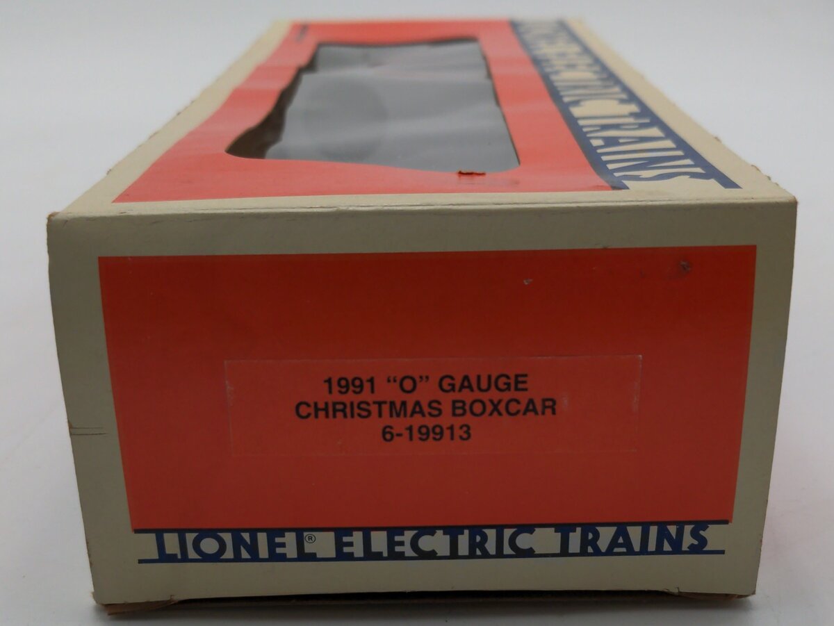 Lionel 6-19913 O Gauge Christmas 1991 Boxcar EX/Box