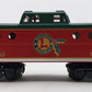 Lionel 6-36583 O Gauge Christmas Porthole Caboose #25 LN/Box