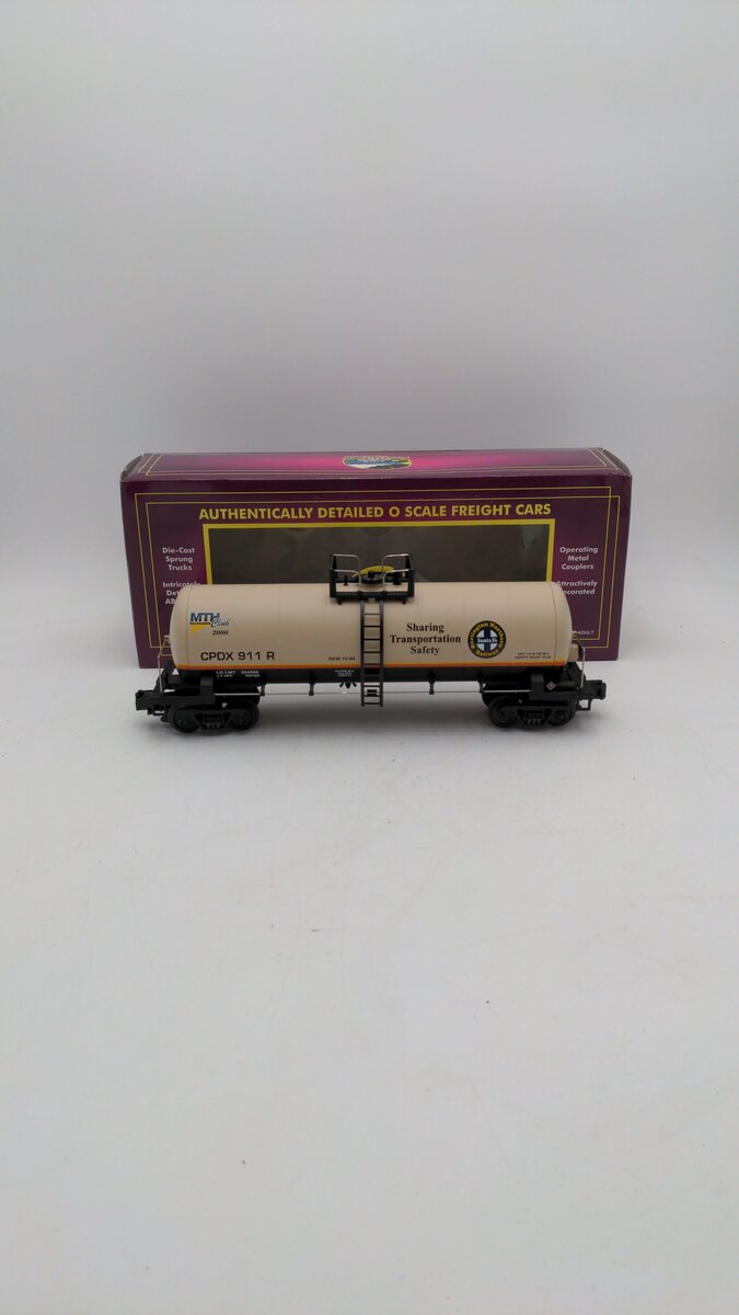 MTH 20-92014 O Gauge MTHRRC-2000 BNSF Tank Car #911R EX/Box