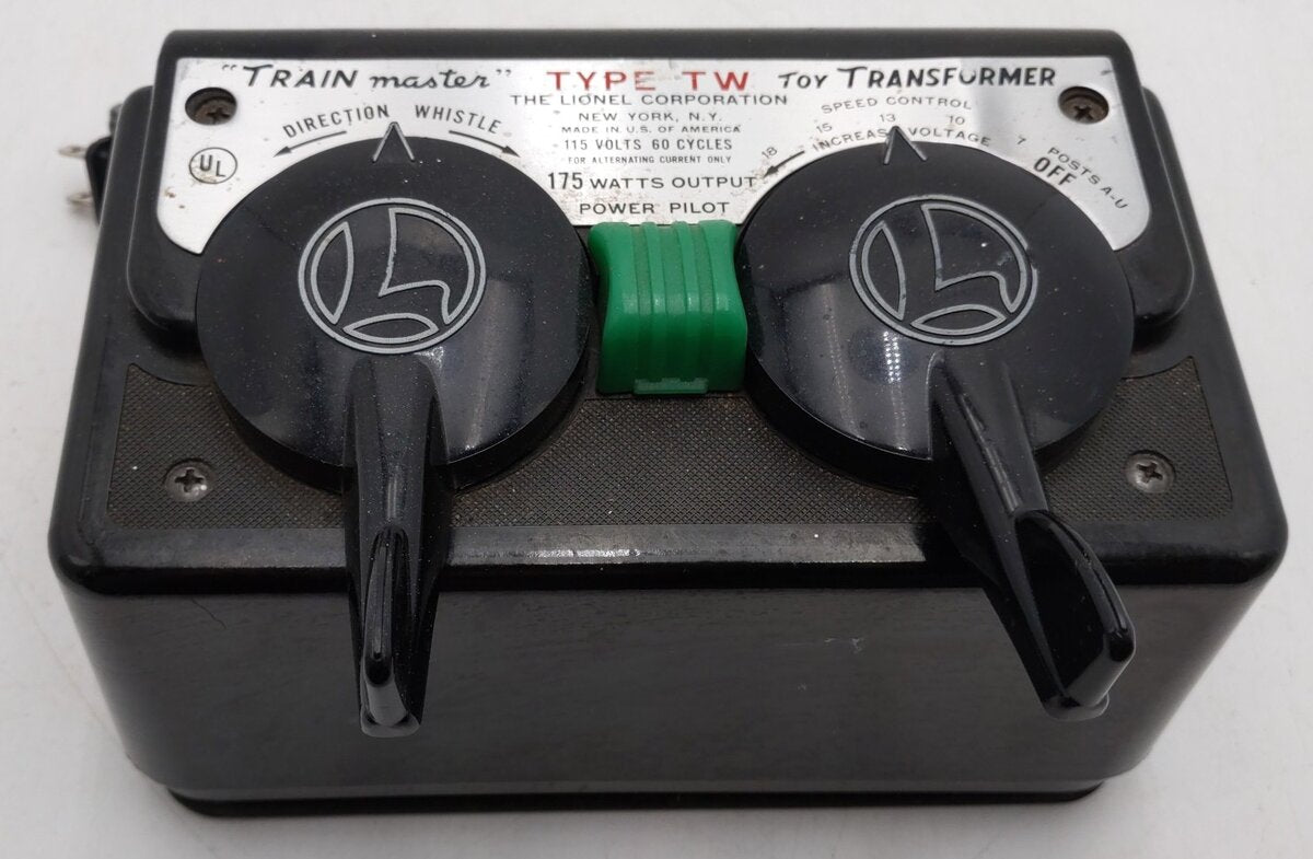 Lionel TW Vintage 175 Watt Vintage O Trainmaster Transformer VG