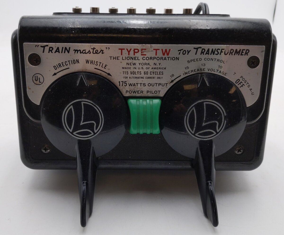Lionel TW Vintage 175 Watt Vintage O Trainmaster Transformer VG