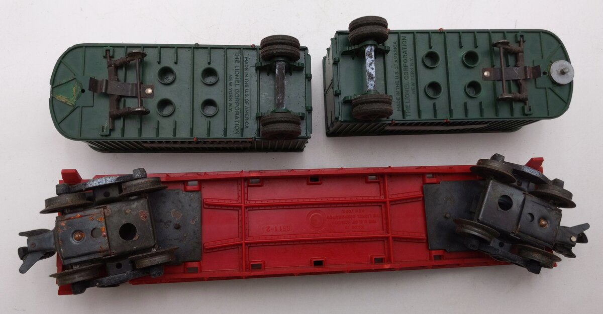 Lionel 460 Vintage O Piggyback Loader Set VG/Box