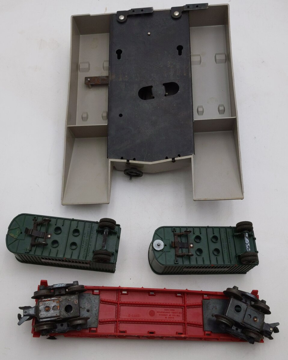 Lionel 460 Vintage O Piggyback Loader Set VG/Box