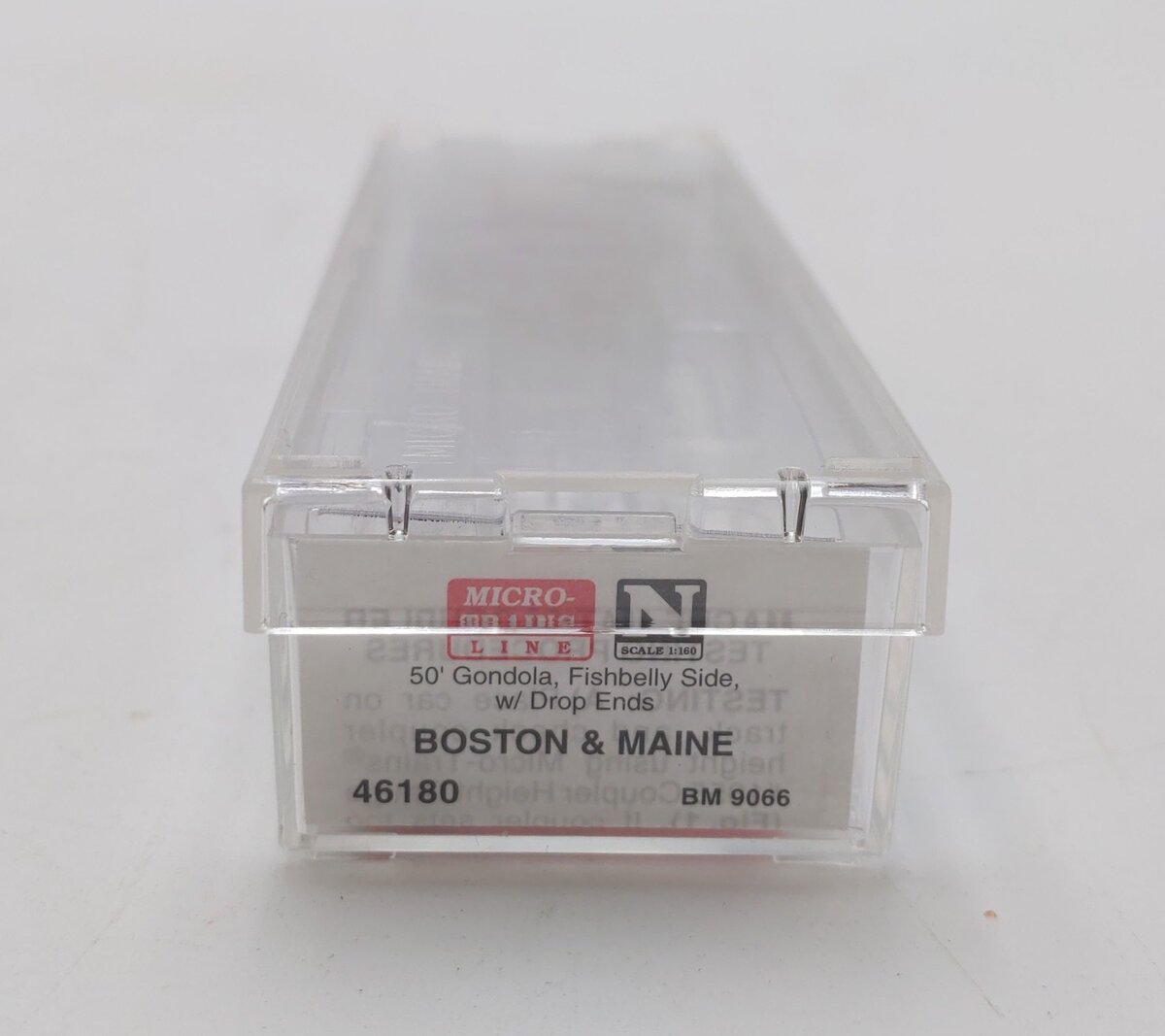 Micro-Trains 04600180 N Boston & Maine 50' Fishbelly Side Gondola #9066 NIB