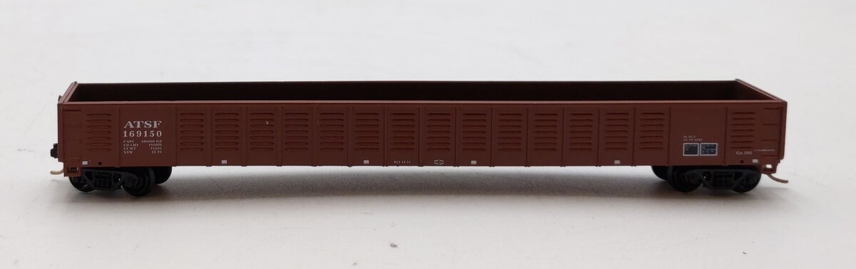 E&C Shops 826 N Scale ATSF 65' Mill Gondola #169150 NIB
