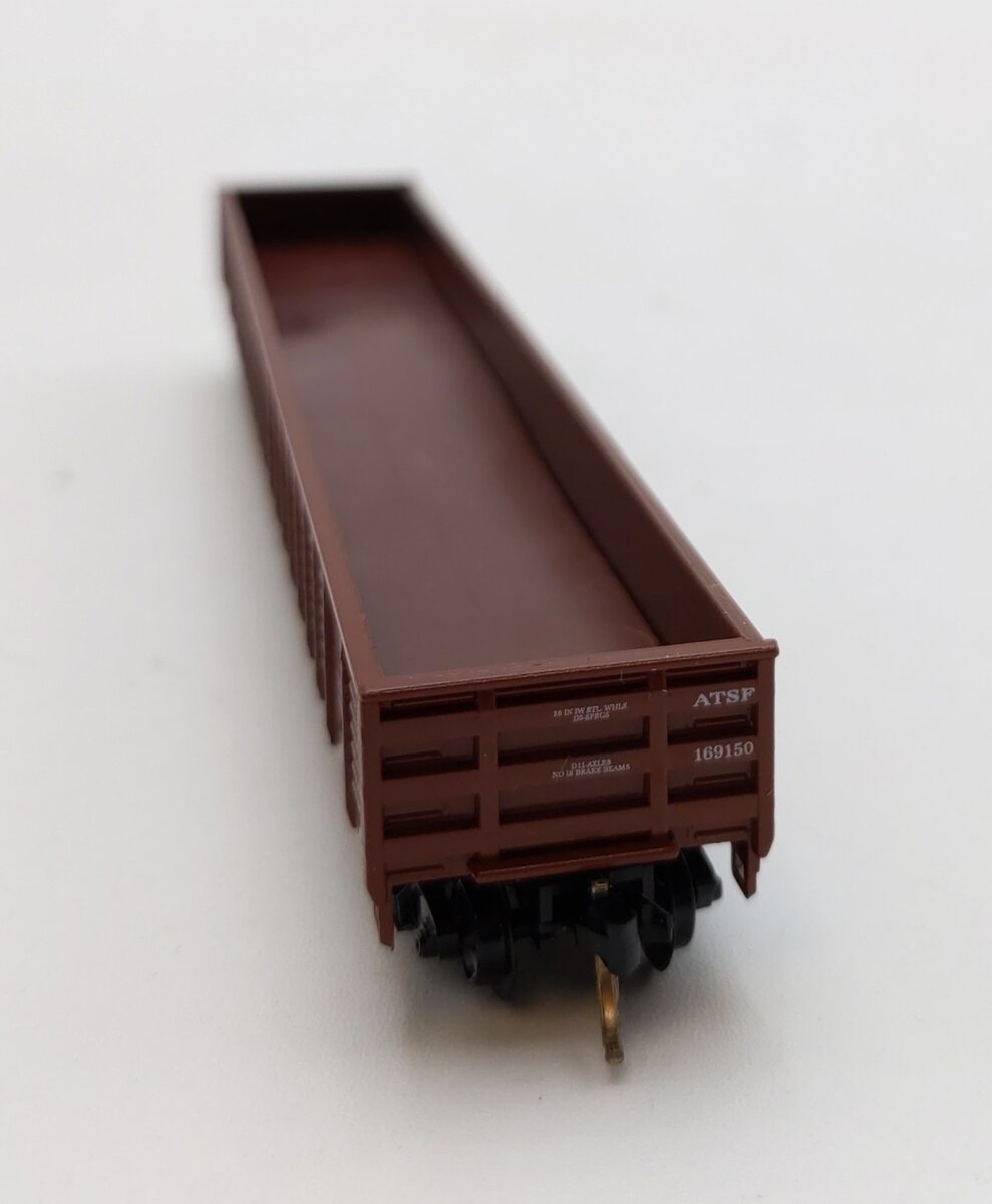 E&C Shops 826 N Scale ATSF 65' Mill Gondola #169150 NIB