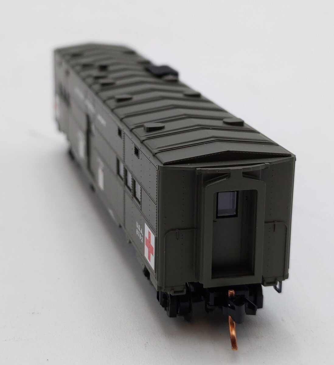 Micro-Trains 11800020 N United States Army 50' Troop Hospital Kitchen Car #8762 NIB
