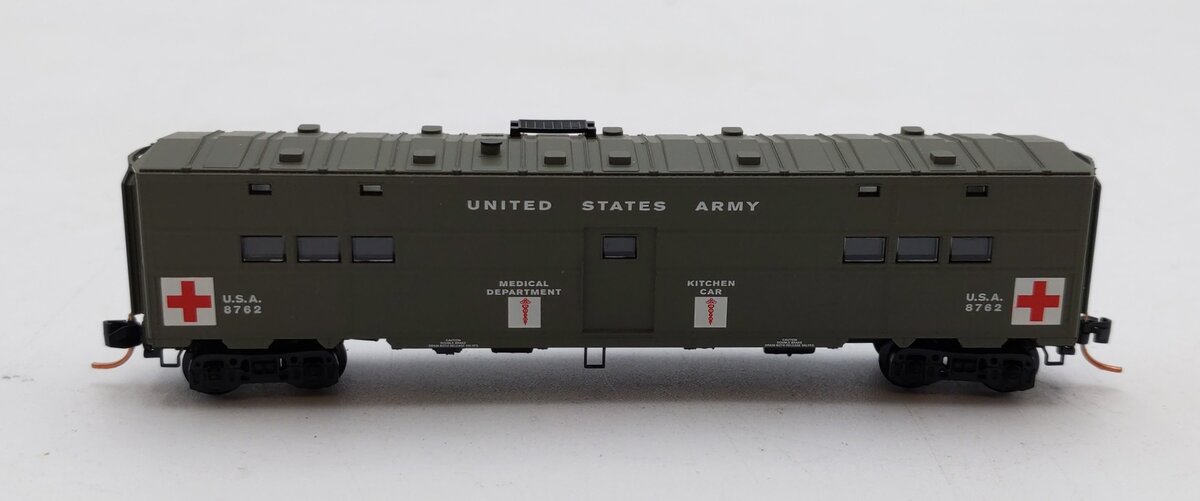 Micro-Trains 11800020 N United States Army 50' Troop Hospital Kitchen Car #8762 NIB